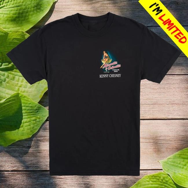 Official Kenny Chesney Merch Kenny Chesney Margaritas & Senioritas Tour Top Shirt