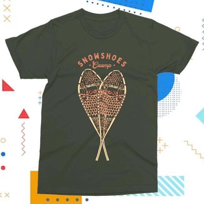 Official Caamp Snowshoe New Shirt (Front Print) Official Caamp Snowshoe New Shirt (Front Print)