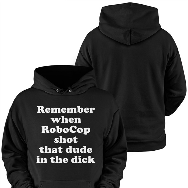 Marc Bernardin Remember When Robocop Shot That Dude In The Dick Tee Pinkbikeralph Merch Breagrant
