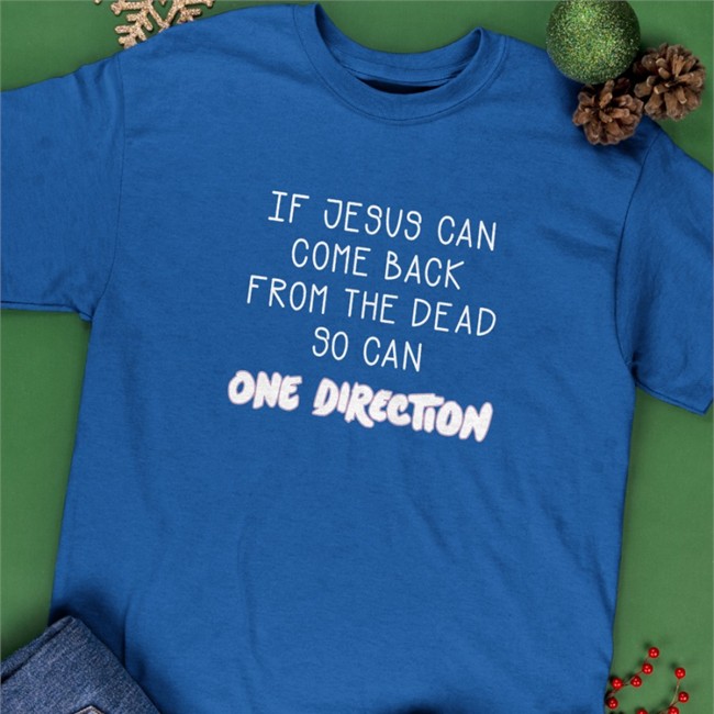 If Jesus Can Come Back From The Dead So Can One Direction T Shirt