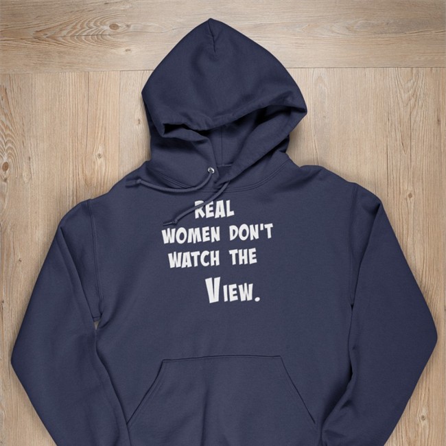Helenckh Real Women Don't Watch The View Long Sleeve Tee Helen Henning