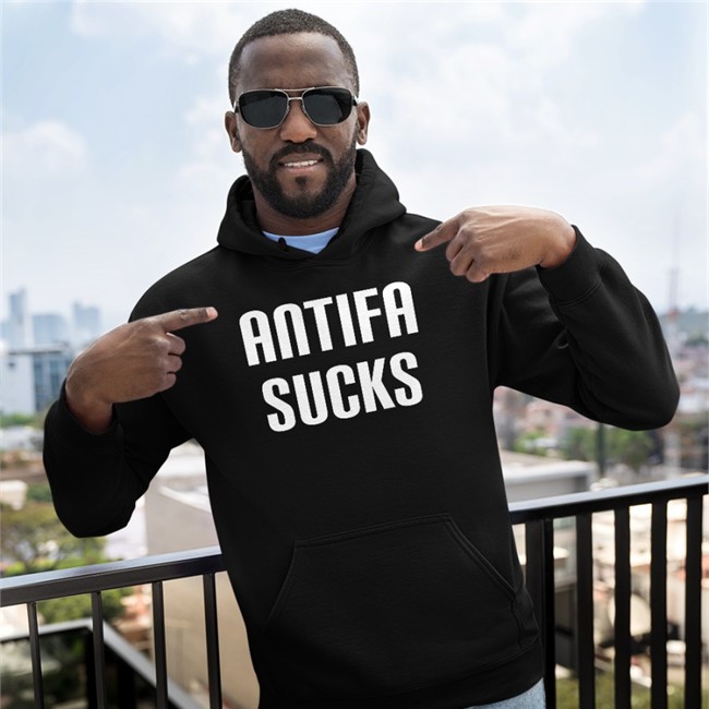 Ms Patriotic Antifa Sucks Hoodies Mspatriotic503