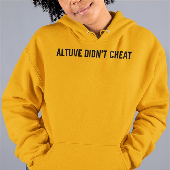 Altuve Didn't Cheat Shirt Altuve Didn't Cheat Shirt Funny