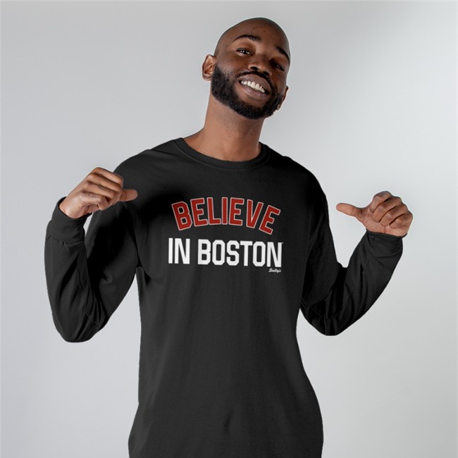 Believe In Boston Hoodie