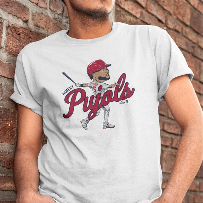 BreakingT Albert Pujols Caricature Sweatshirt