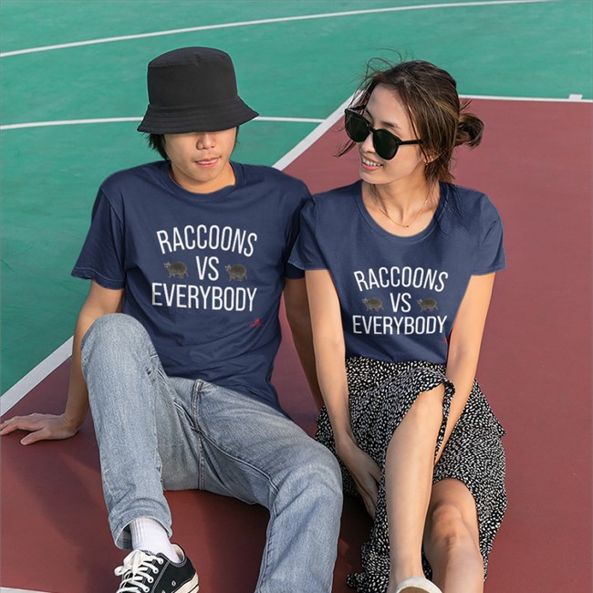 Raccoons Vs Everybody Shirt The Beaverton Merch Raccoons Vs Everybody T Shirt