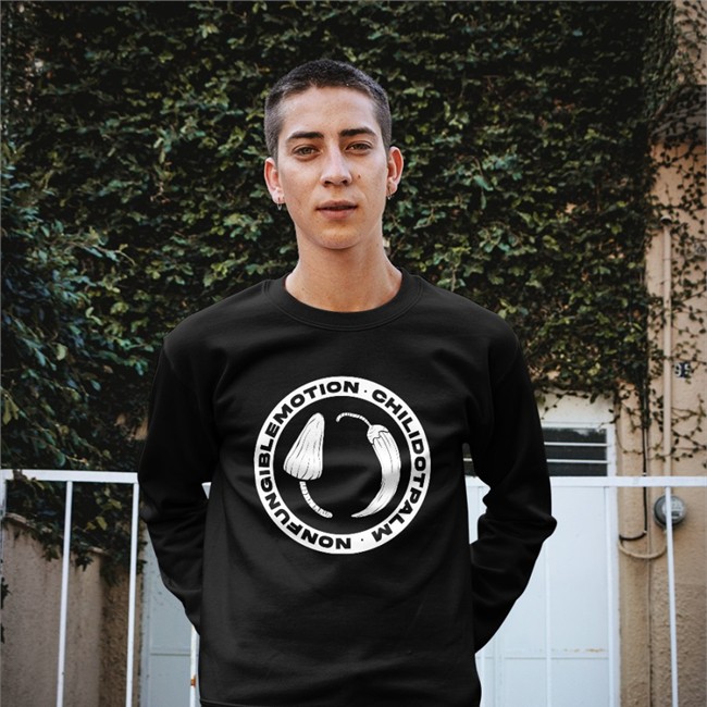 Non Fungible Motion Chili Dot Palm Hooded Sweatshirt Non Fungible Motion Chili Dot Palm Long Sleeve