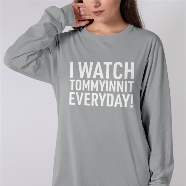 I Watch Tommyinnit Everyday Sweatshirt Thefloatie