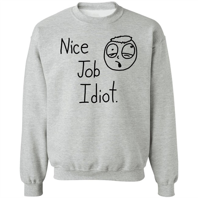 Smosh Merch Nice Job Idiot Tee Shirt Smosh Merch Nice Job Idiot Tee Shirt