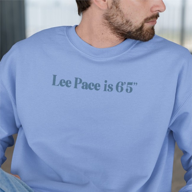 Super Yaki Shop Merch Lee Pace Is 6'5'' Hoodie