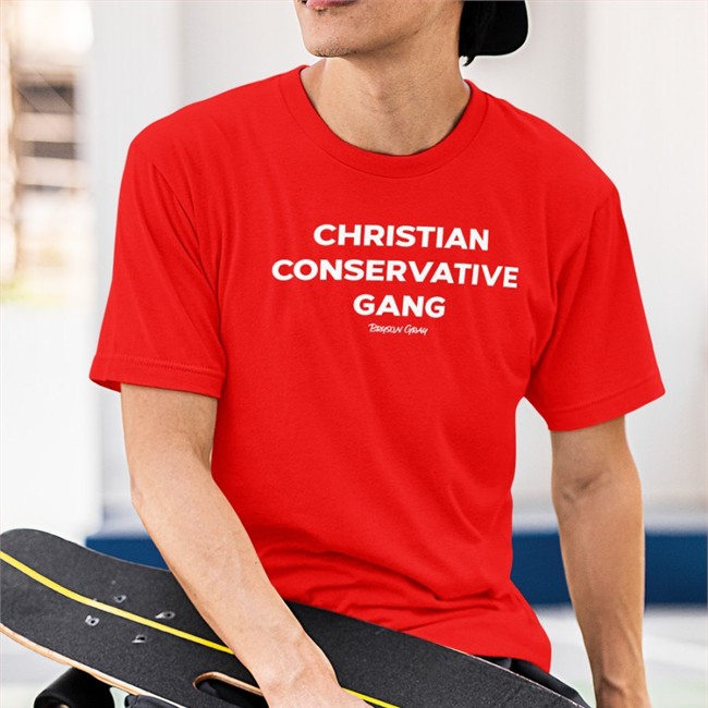 Ccg Bryson Bryson Gray Store Christian Conservative Gang Hoodie Red