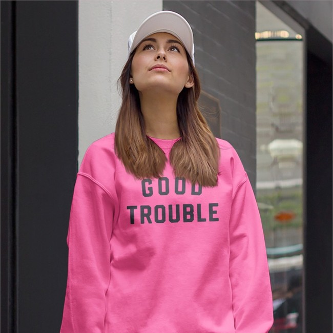 Good Trouble Hoodie Bs General Store