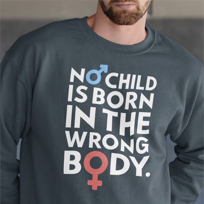Gays Against Groomers Merch Againstgrmrs No Child Is Born In The Wrong Body Tee Shirt