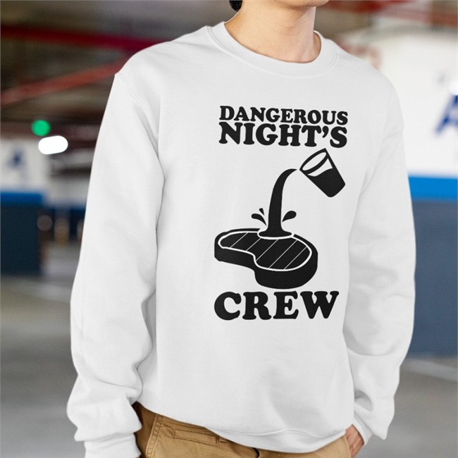 Dangerous Night's Crew T Shirt Bozo Did The Dub Dangerous Night's Crew Tee