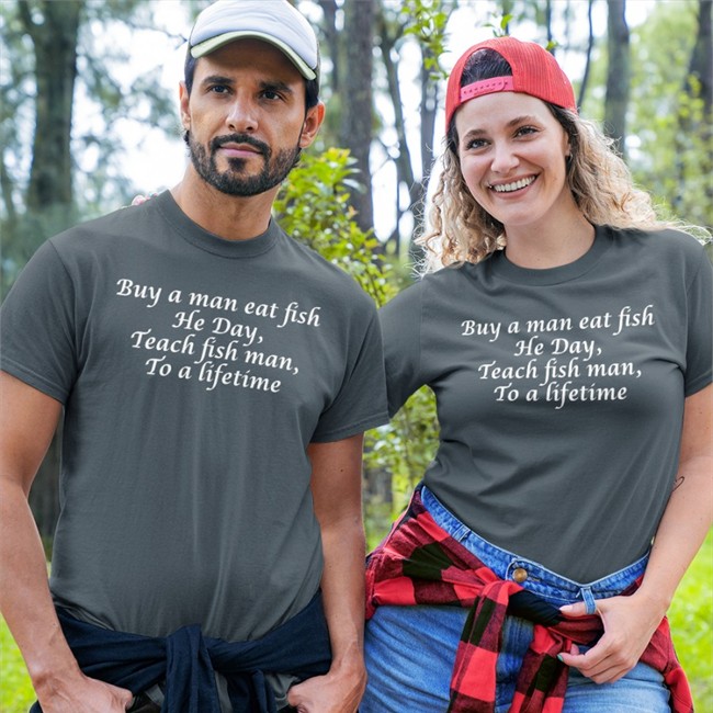 Goodshirts Merch Buy A Man Eat Fish He Day Teach Fish Man To A Lifetime Sweatshirt Poorly Translated Shirts Goodshirts Merch Buy A Man Eat Fish He Day Teach Fish Man To A Lifetime Sweatshirt Poorly Translated Shirts