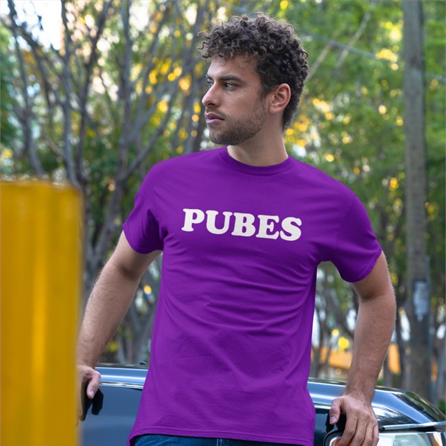 Pubes Tees Black Weird Thrift Store Shirts