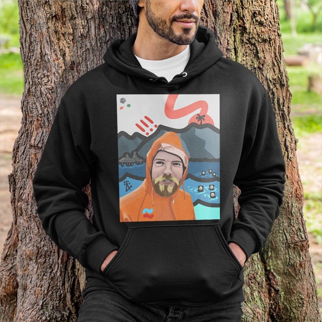 Ewan Mcgregor Sea Otters Hoodie By Aacstudios Ewansobi Ewan Mcgregor Sea Otters Sweatshirt By Aacstudios Ewansobi