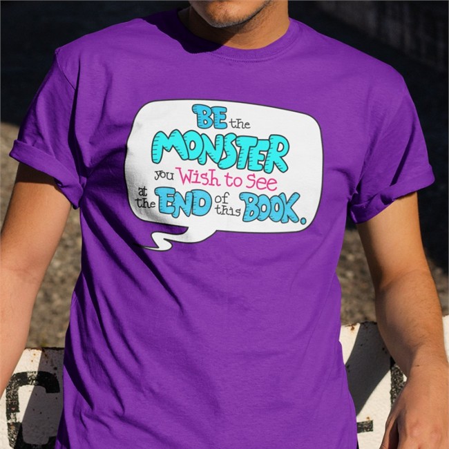 ToughPigs Be The Monster Shirt Grant Harding UnclePetunio Be The Monster Shirts ToughPigs Grant Harding UnclePetunio