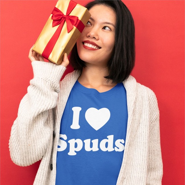 The Author Séamas O'reilly I Love Spuds Tee Shirt The Author Séamas O'reilly I Love Spuds T Shirt