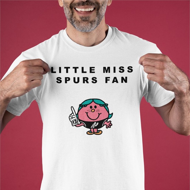 Little Miss Spurs Fan Tee San Antonio Spurs Brianellingboe