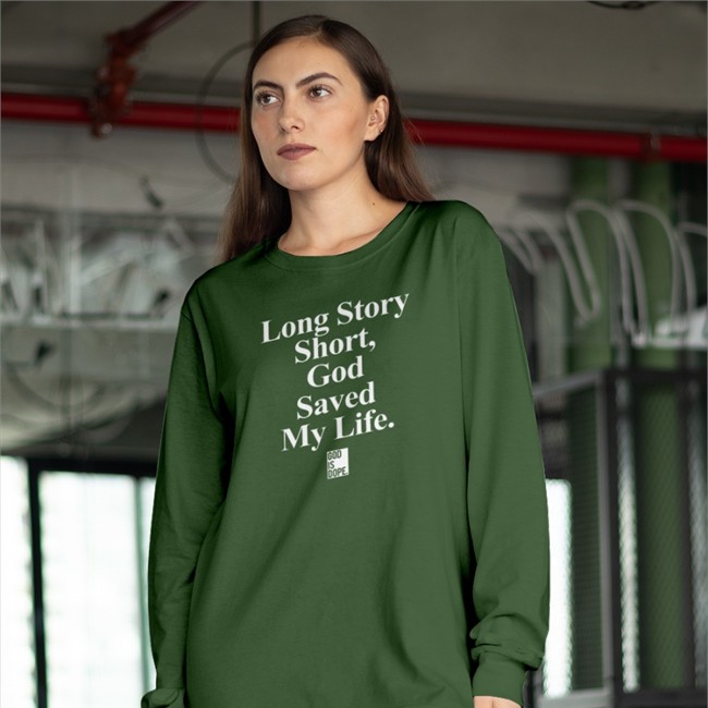 Long Story Short God Saved My Life Shirt