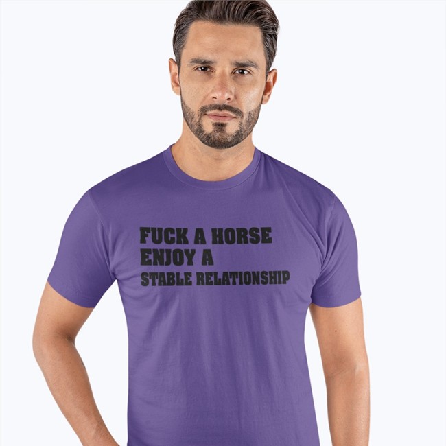 Fuck A Horse Enjoy A Stable Relationship Hoodie Shirts That Go Hard