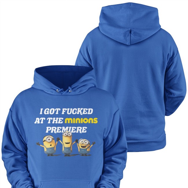 I Got Fucked At The Minions Premiere Long Sleeve T Shirt