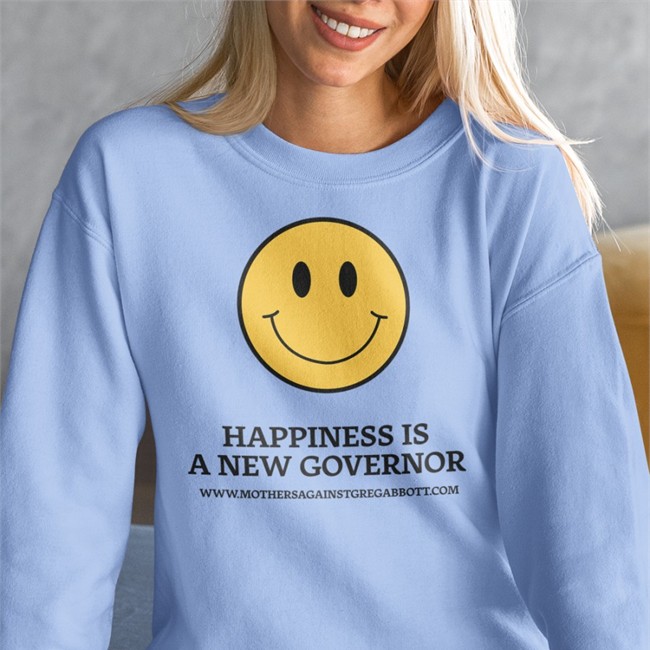 Happiness Is A New Governor Tee Shirt Mothers Against Greg Abbott Merch Happiness Is A New Governor Tee Shirt