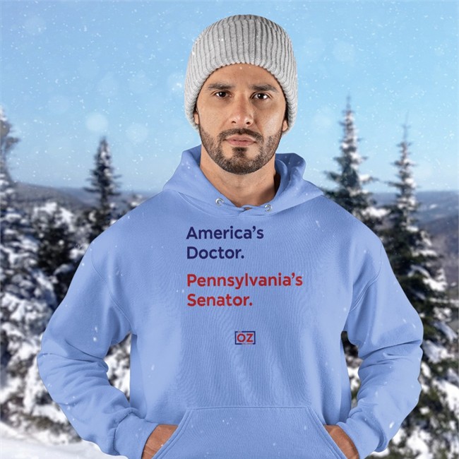 America's Doctor Pennsylvania's Senator Dr Oz Us Sennate Crewneck Sweatshirt Ron Filipkowski America's Doctor Pennsylvania's Senator Dr Oz Us Sennate Shirts Ron Filipkowski