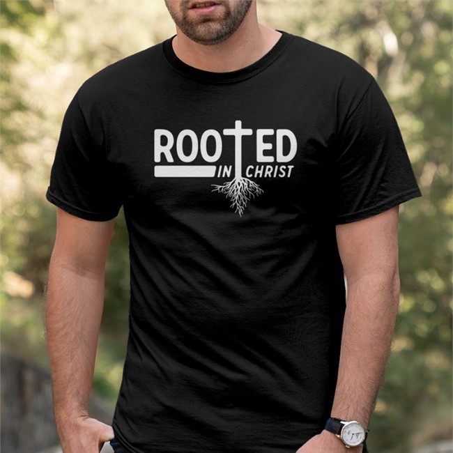 Andreas Fagerbakke Rooted In Christ Sweatshirt Rooted In Christ Tee Andreas Fagerbakke