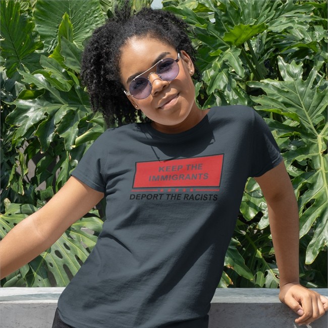 Jon Cooper D Earl Stephens Keep The Immigrants Deport The Racists Shirt Balance Of Power Merch