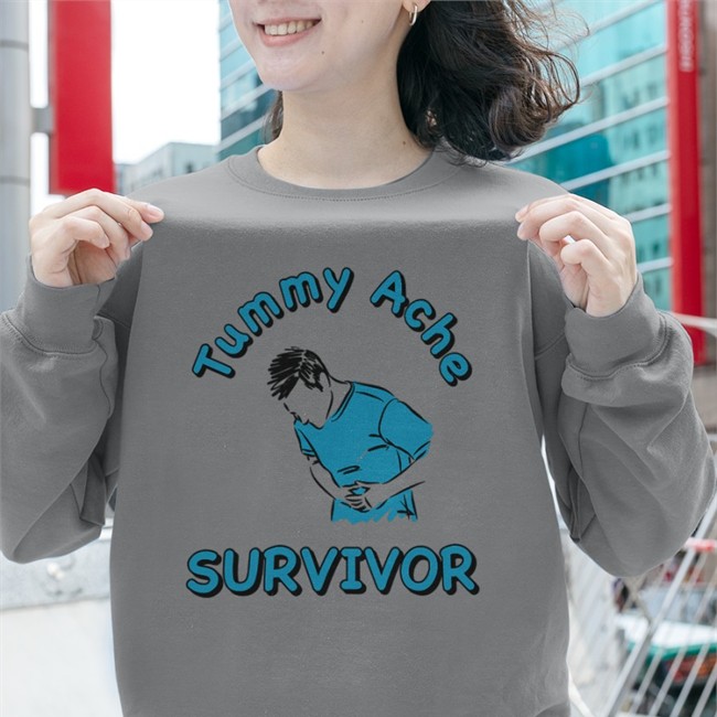 Tummy Ache Survivor Shirt Yung Chente