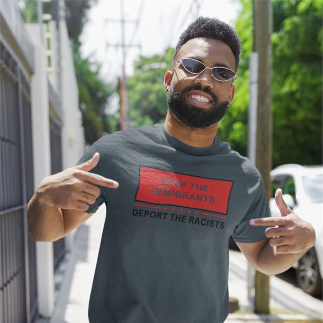 Balance Of Power Merch Keep The Immigrants Deport The Racists Tank Top Jon Cooper D Earl Stephens Balance Of Power Merch Keep The Immigrants Deport The Racists Tee Jon Cooper D Earl Stephens