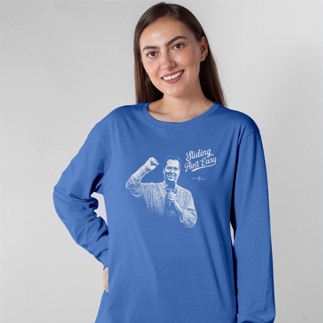 Roto Wear Store Max Muncy Sliding Ain’T Easy Tee Fabian Ardaya