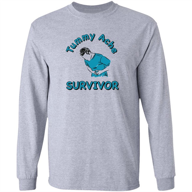 Shithead Steve Merch Tummy Ache Survivor Tee Shirt Shithead Steve Merch Tummy Ache Survivor Tee Shirt