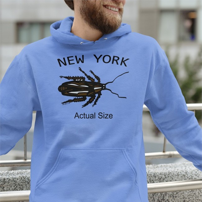 New York Actual Size Shirt