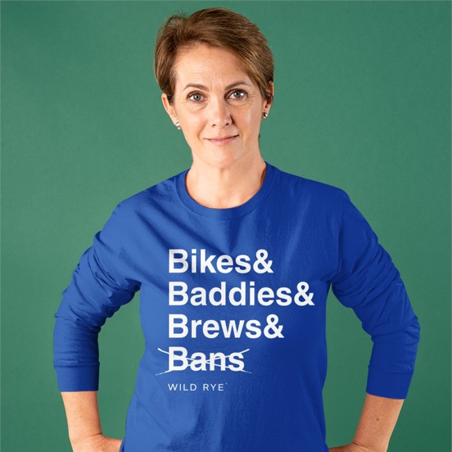 Bikes Baddies Brews And No Bans Shirts Bikes Baddies Brews And No Bans Benefit Tee Wild Rye Merch