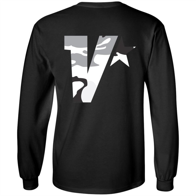 Vlexin Merch Black Monochrome Hoodie Camo Vlexin Merch Black Monochrome Hoodie Camo