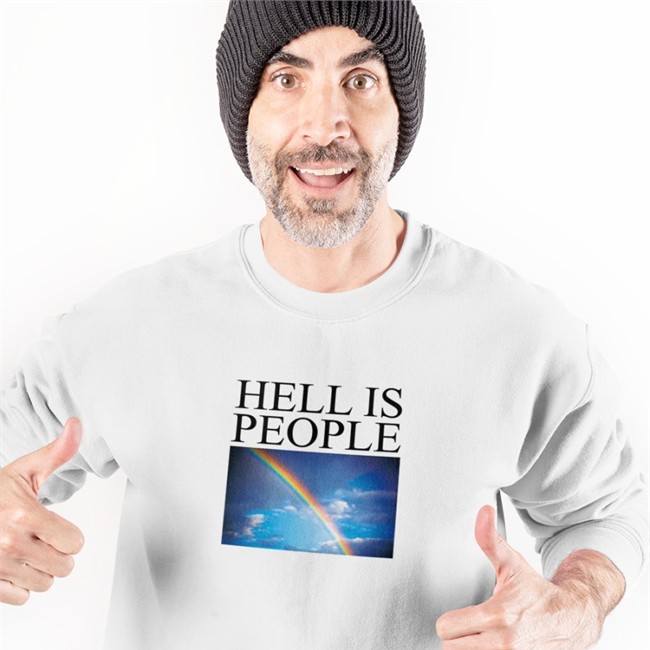 Hell Is People Hoodie Unif Hell Is People T Shirts
