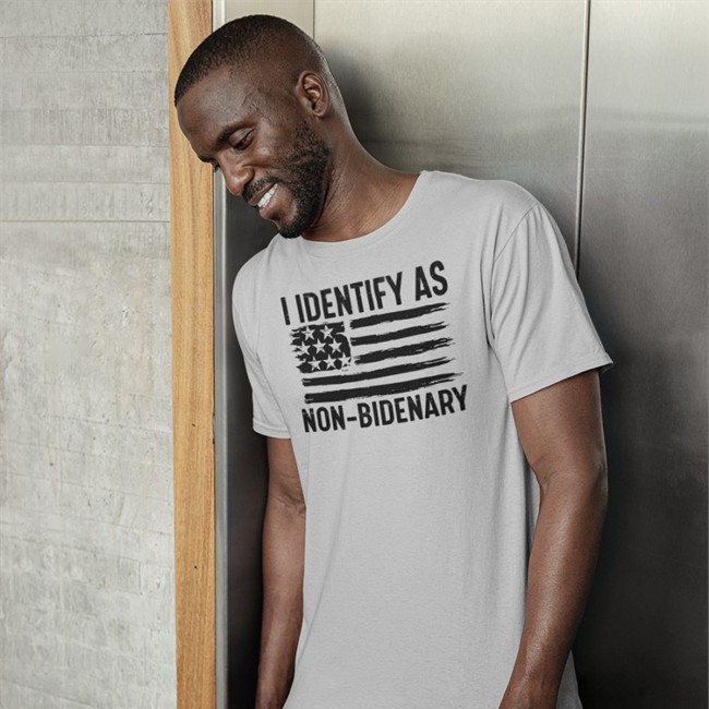 The Nasty Italian I Identify As Non-Bidenary Shirt