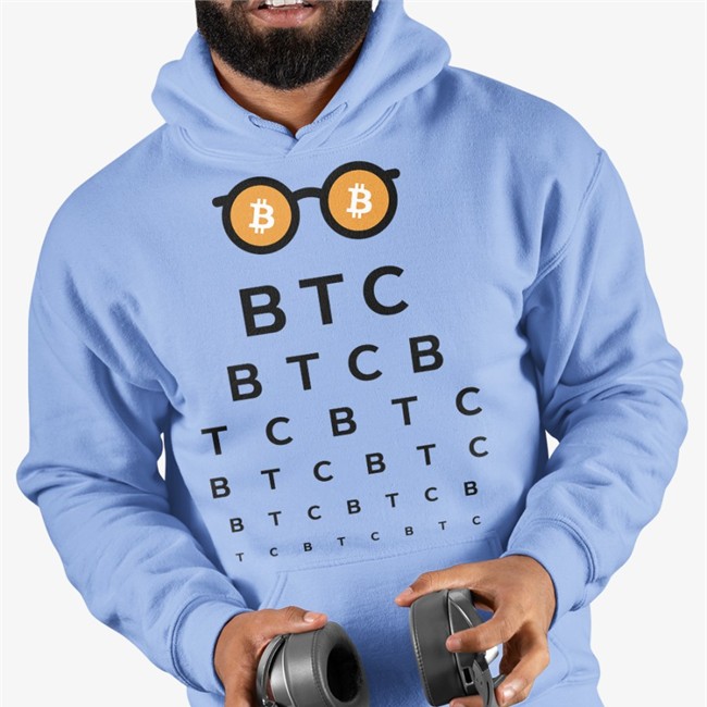 Cointelegraph Merch Bitcoin Vision Hoodie Vision Test Btc Coincornerdanny Danny Scott Bitcoin Vision Shirts