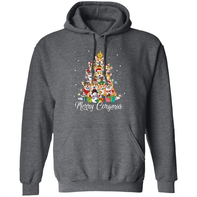 Merry Corgmas Corgi Christmas Tree Fairy Lights Dog Lover Long Sleeve T Shirt Mike Midwestgay Merry Corgmas Corgi Christmas Tree Fairy Lights Dog Lover Long Sleeve T Shirt Mike Midwestgay