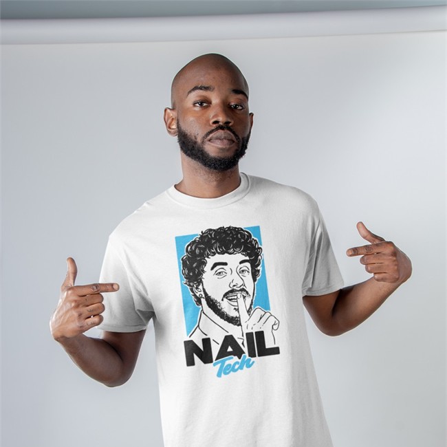 Nail Tech Hooded Sweatshirt White
