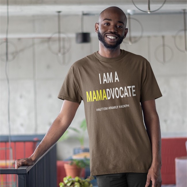 Iama Mamadvocate Autism Family Aokph Shirt