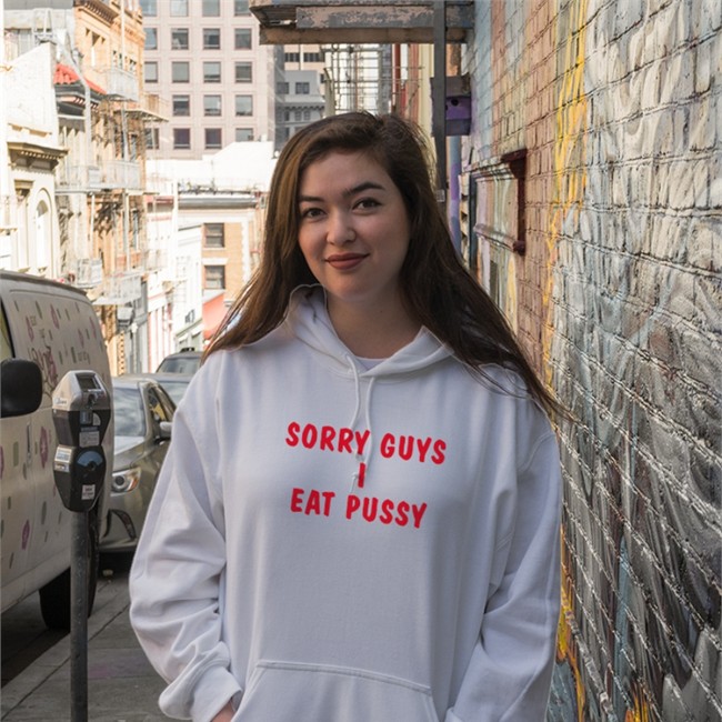 White Shirts That Go Hard Merch Sorry Guys I Eat Pussy T Shirt