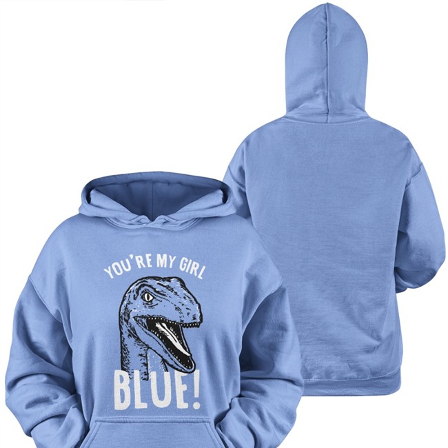 Rhys Darby You're My Girl Blue Jurassic World Hoodie