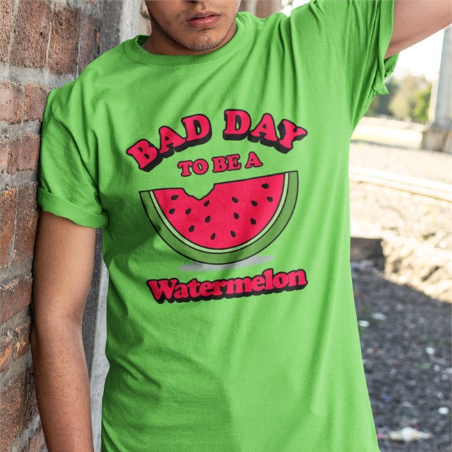 Bad Day To Be A Watermelon Tee Shirt Dave Portnoy Barstool Sports Barstool Sports Dave Portnoy Bad Day To Be A Watermelon Tee Shirt