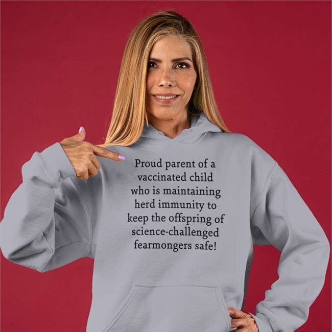 Boomer Core Merch Proud Parent Of A Vaccinated Child Who Is Maintaining Shirt