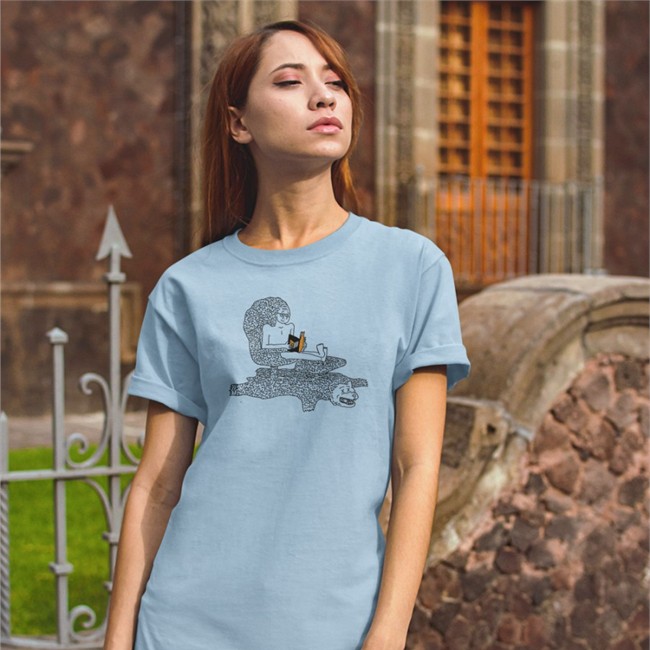 The Big-Brain Magazine Reader T Shirt