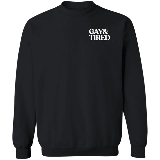 Connor Crosby Gay And Tired Shirt Connor Crosby Gay And Tired Shirt